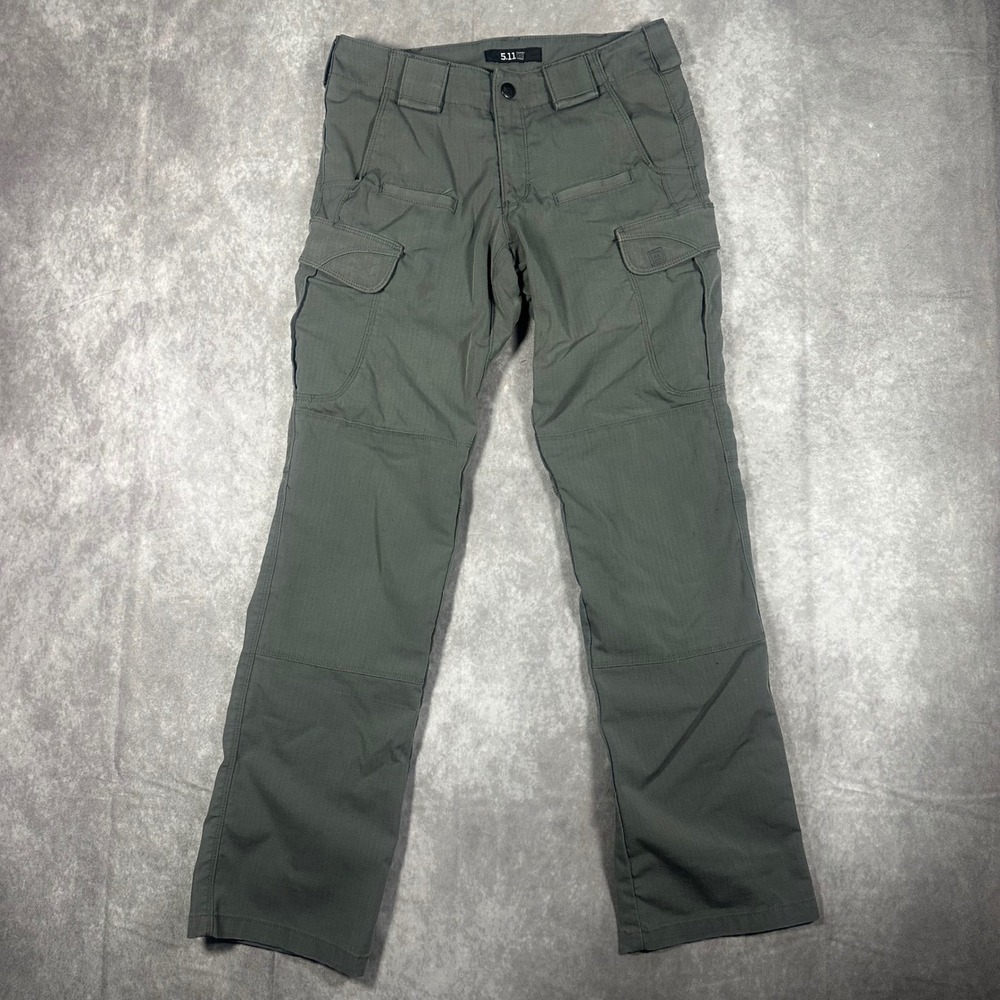 5.11 Tactical Stryke Pants Women's 4 Regular TDU Gray Ripstop Cargo Utility